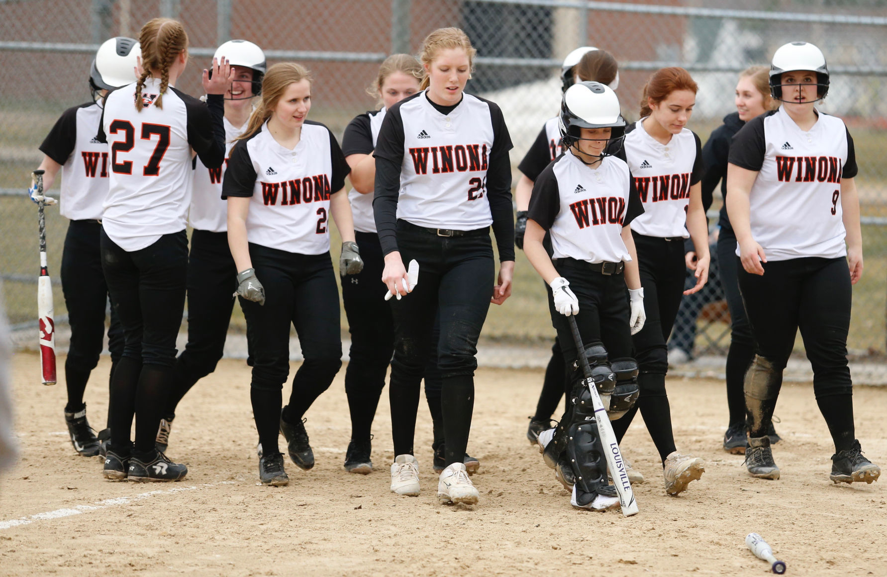 WSHS Girls Softball vs Owatonna 15